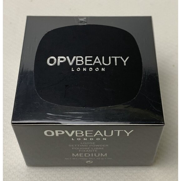 OPV Beauty London Loose Setting Powder Medium Matte Finishing Touch 30g SEALED - Picture 2 of 5